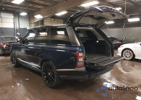 2016 Land Rover Range Rover 3.0L V6 Supercharged Hse z USA, uszkodzony, nr VIN SALGS2VF1GA254833